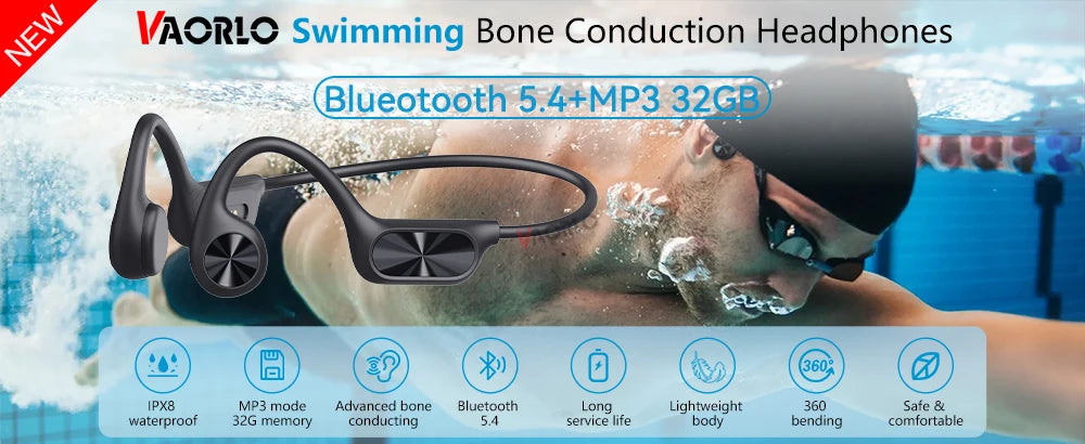 Fone Bluetooth Condução Óssea Premium