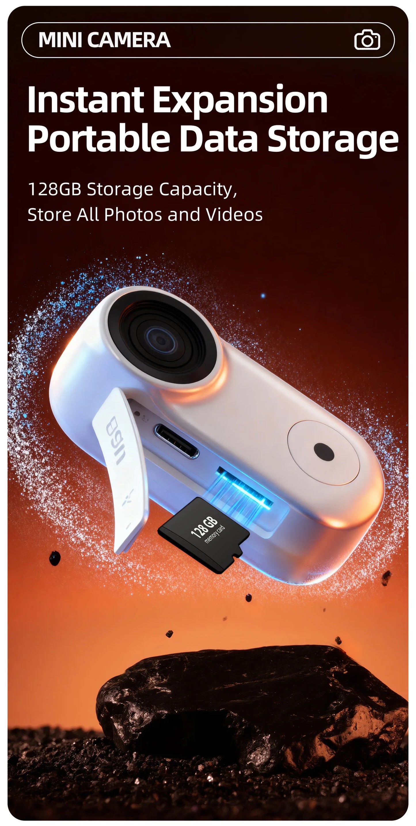 OnePlus Magnetic Pocket Mini Camera Waterproof 1080P HD Action Cam for Motorcycle Helmet Riding Outdoor Sports Video Recorder