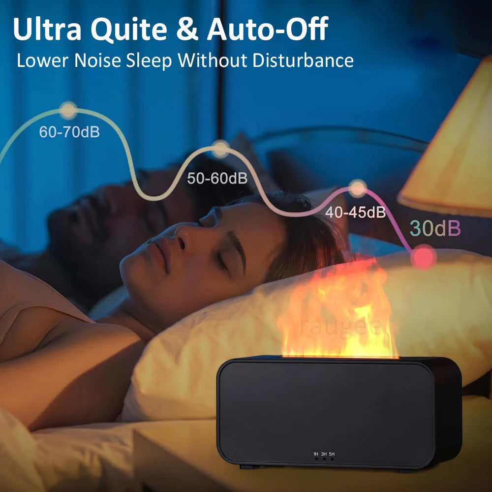 Umidificador com Efeito Chama